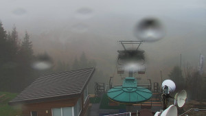 Ski areál SEVERKA v Dolní Lomné - Pohled na bazén - 18.10.2025 v 10:30
