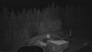 Ski areál SEVERKA v Dolní Lomné - Pohled na bazén - 20.10.2025 v 04:30