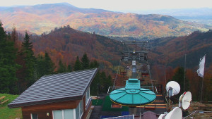 Ski areál SEVERKA v Dolní Lomné - Pohled na bazén - 22.10.2025 v 10:30