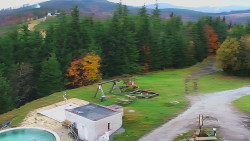 Pohled na bazén