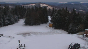 Ski areál SEVERKA v Dolní Lomné - Pohled na bazén - 30.12.2025 v 07:30 Ski areál SEVERKA v Dolní Lomné - Pohled na bazén - 30.12.2025 v 07:30