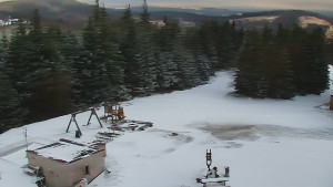 Ski areál SEVERKA v Dolní Lomné - Pohled na bazén - 30.12.2025 v 09:00 Ski areál SEVERKA v Dolní Lomné - Pohled na bazén - 30.12.2025 v 09:00