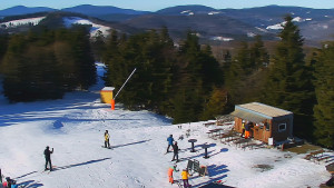 Ski areál SEVERKA v Dolní Lomné - Pohled na bazén - 18.1.2026 v 12:00