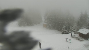 Ski areál SEVERKA v Dolní Lomné - Pohled na bazén - 15.2.2026 v 10:30