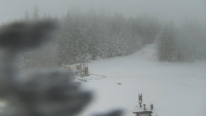 Ski areál SEVERKA v Dolní Lomné - Pohled na bazén - 15.2.2026 v 11:00