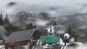 Ski areál SEVERKA v Dolní Lomné - Pohled na bazén - 23.2.2026 v 07:30