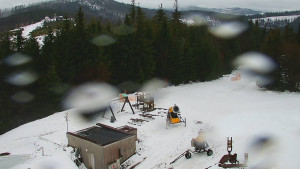 Ski areál SEVERKA v Dolní Lomné - Pohled na bazén - 23.2.2026 v 10:00 Ski areál SEVERKA v Dolní Lomné - Pohled na bazén - 23.2.2026 v 10:00