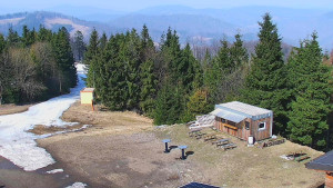 Ski areál SEVERKA v Dolní Lomné - Pohled na bazén - 18.3.2026 v 10:30