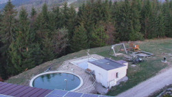 Pohled na bazén