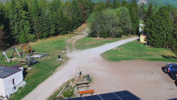 Pohled na bazén