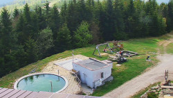 Pohled na bazén