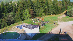 Pohled na bazén