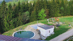 Pohled na bazén