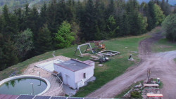 Pohled na bazén