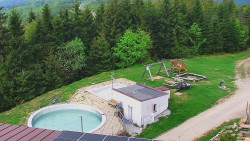 Pohled na bazén