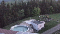 Pohled na bazén