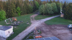 Pohled na bazén