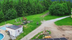 Pohled na bazén