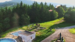 Pohled na bazén