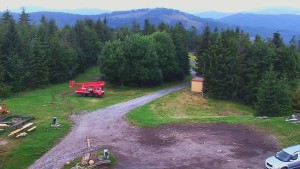 Ski areál SEVERKA v Dolní Lomné - Pohled na bazén - 23.7.2026 v 05:30 Ski areál SEVERKA v Dolní Lomné - Pohled na bazén - 23.7.2026 v 05:30