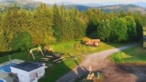 Ski areál SEVERKA v Dolní Lomné - Pohled na bazén - 23.7.2026 v 06:30 Ski areál SEVERKA v Dolní Lomné - Pohled na bazén - 23.7.2026 v 06:30