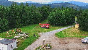 Ski areál SEVERKA v Dolní Lomné - Pohled na bazén - 23.7.2026 v 09:30 Ski areál SEVERKA v Dolní Lomné - Pohled na bazén - 23.7.2026 v 09:30