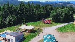Widok na basen