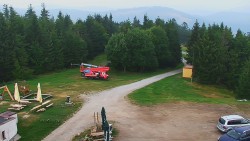 Pohled na bazén