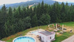 Pohled na bazén