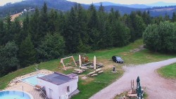 Widok na basen