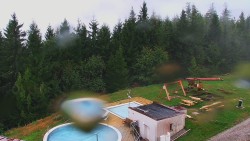 Pohled na bazén