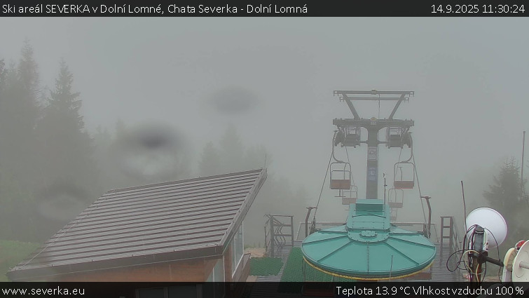 Ski areál SEVERKA v Dolní Lomné - Chata Severka - Dolní Lomná - 14.9.2025 v 11:30 Ski areál SEVERKA v Dolní Lomné - Chata Severka - Dolní Lomná - 14.9.2025 v 11:30