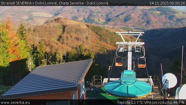 Ski areál SEVERKA v Dolní Lomné - Chata Severka - Dolní Lomná - 14.11.2025 v 08:30