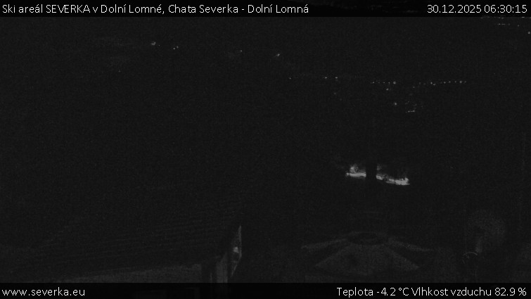 Ski areál SEVERKA v Dolní Lomné - Chata Severka - Dolní Lomná - 30.12.2025 v 06:30