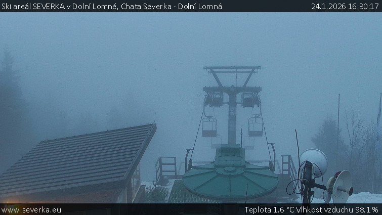 Ski areál SEVERKA v Dolní Lomné - Chata Severka - Dolní Lomná - 24.1.2026 v 16:30