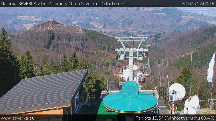Ski areál SEVERKA v Dolní Lomné - Chata Severka - Dolní Lomná - 1.3.2026 v 12:00
