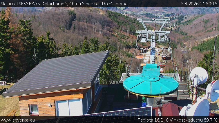 Ski areál SEVERKA v Dolní Lomné - Chata Severka - Dolní Lomná - 5.4.2026 v 14:30