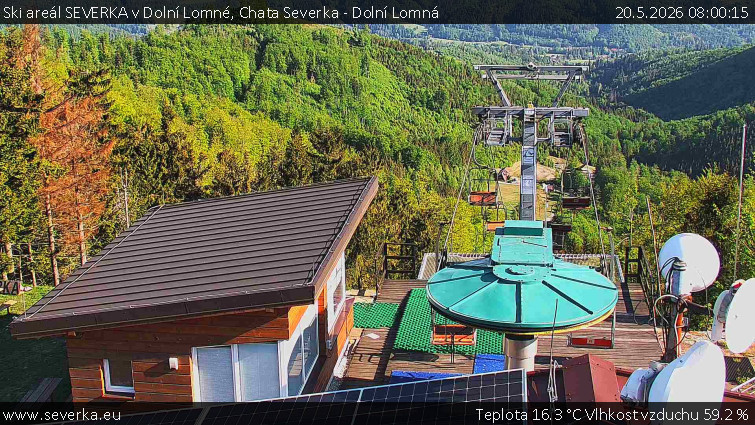 Ski areál SEVERKA v Dolní Lomné - Chata Severka - Dolní Lomná - 20.5.2026 v 08:00