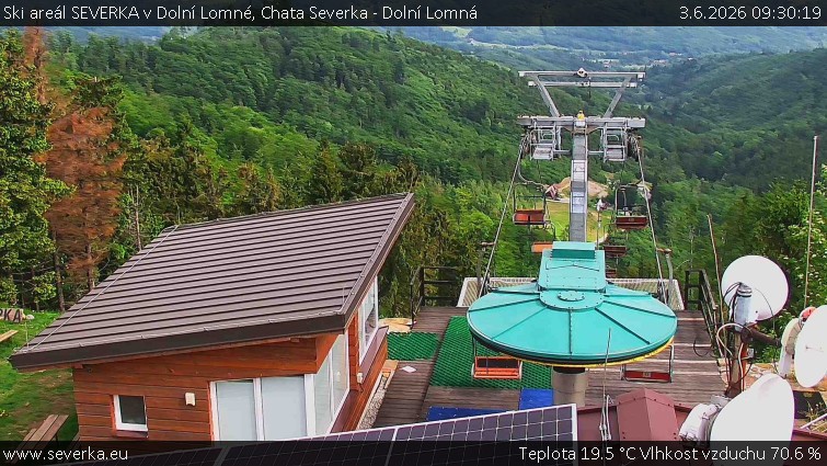 Ski areál SEVERKA v Dolní Lomné - Chata Severka - Dolní Lomná - 3.6.2026 v 09:30