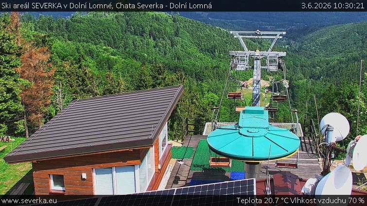 Ski areál SEVERKA v Dolní Lomné - Chata Severka - Dolní Lomná - 3.6.2026 v 10:30
