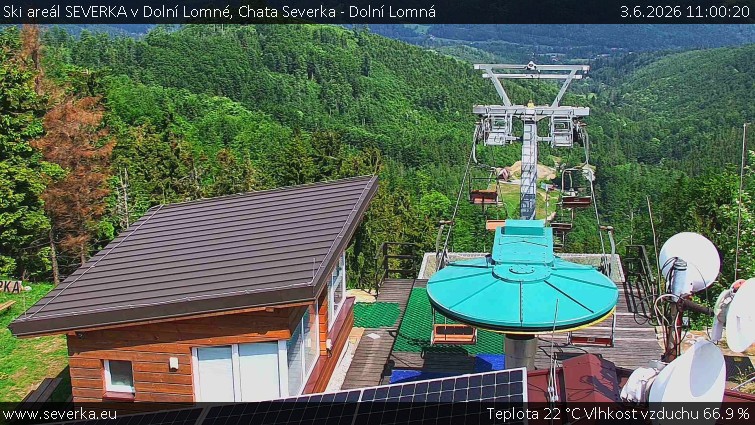 Ski areál SEVERKA v Dolní Lomné - Chata Severka - Dolní Lomná - 3.6.2026 v 11:00