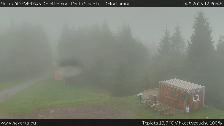 Ski areál SEVERKA v Dolní Lomné - Chata Severka - Dolní Lomná - 14.9.2025 v 12:30