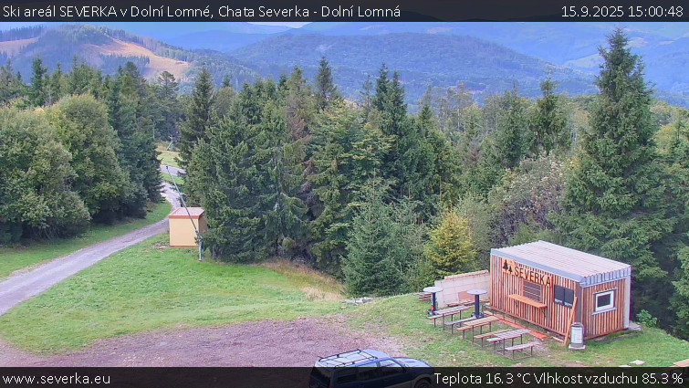 Ski areál SEVERKA v Dolní Lomné - Chata Severka - Dolní Lomná - 15.9.2025 v 15:00 Ski areál SEVERKA v Dolní Lomné - Chata Severka - Dolní Lomná - 15.9.2025 v 15:00
