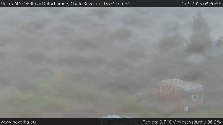 Ski areál SEVERKA v Dolní Lomné - Chata Severka - Dolní Lomná - 17.9.2025 v 08:30 Ski areál SEVERKA v Dolní Lomné - Chata Severka - Dolní Lomná - 17.9.2025 v 08:30