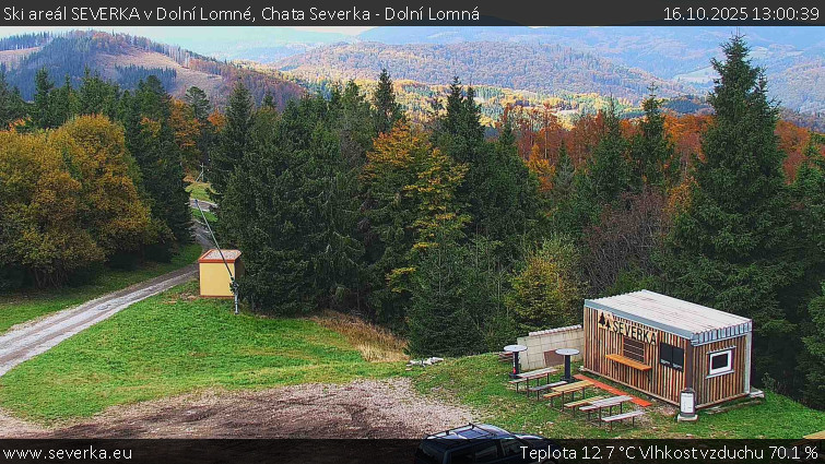 Ski areál SEVERKA v Dolní Lomné - Chata Severka - Dolní Lomná - 16.10.2025 v 13:00 Ski areál SEVERKA v Dolní Lomné - Chata Severka - Dolní Lomná - 16.10.2025 v 13:00