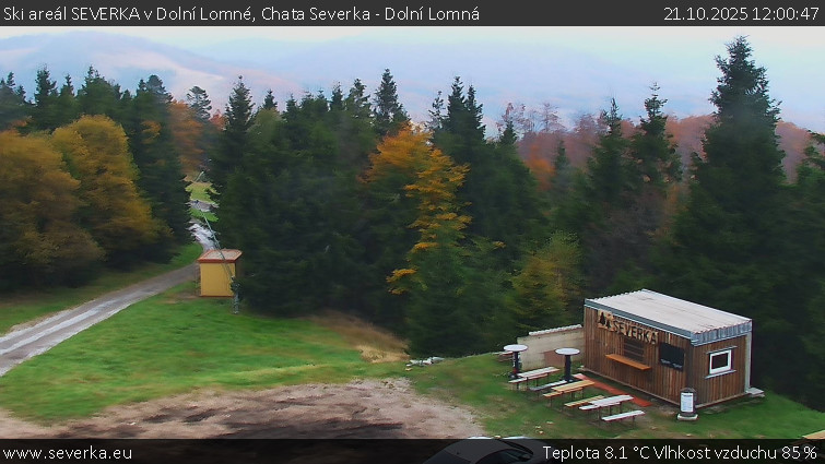 Ski areál SEVERKA v Dolní Lomné - Chata Severka - Dolní Lomná - 21.10.2025 v 12:00 Ski areál SEVERKA v Dolní Lomné - Chata Severka - Dolní Lomná - 21.10.2025 v 12:00