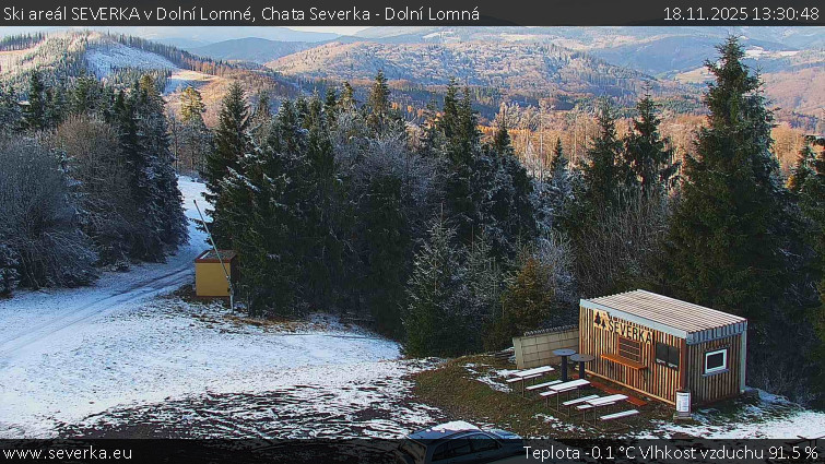 Ski areál SEVERKA v Dolní Lomné - Chata Severka - Dolní Lomná - 18.11.2025 v 13:30