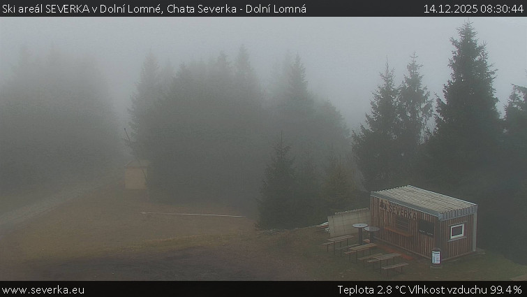 Ski areál SEVERKA v Dolní Lomné - Chata Severka - Dolní Lomná - 14.12.2025 v 08:30