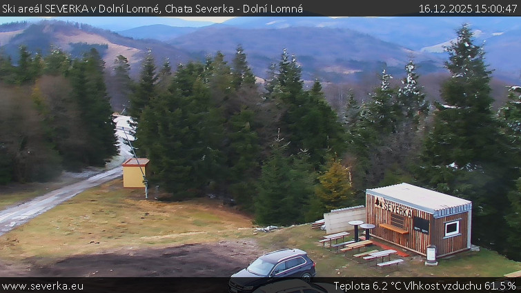 Ski areál SEVERKA v Dolní Lomné - Chata Severka - Dolní Lomná - 16.12.2025 v 15:00