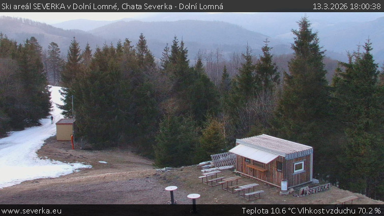 Ski areál SEVERKA v Dolní Lomné - Chata Severka - Dolní Lomná - 13.3.2026 v 18:00